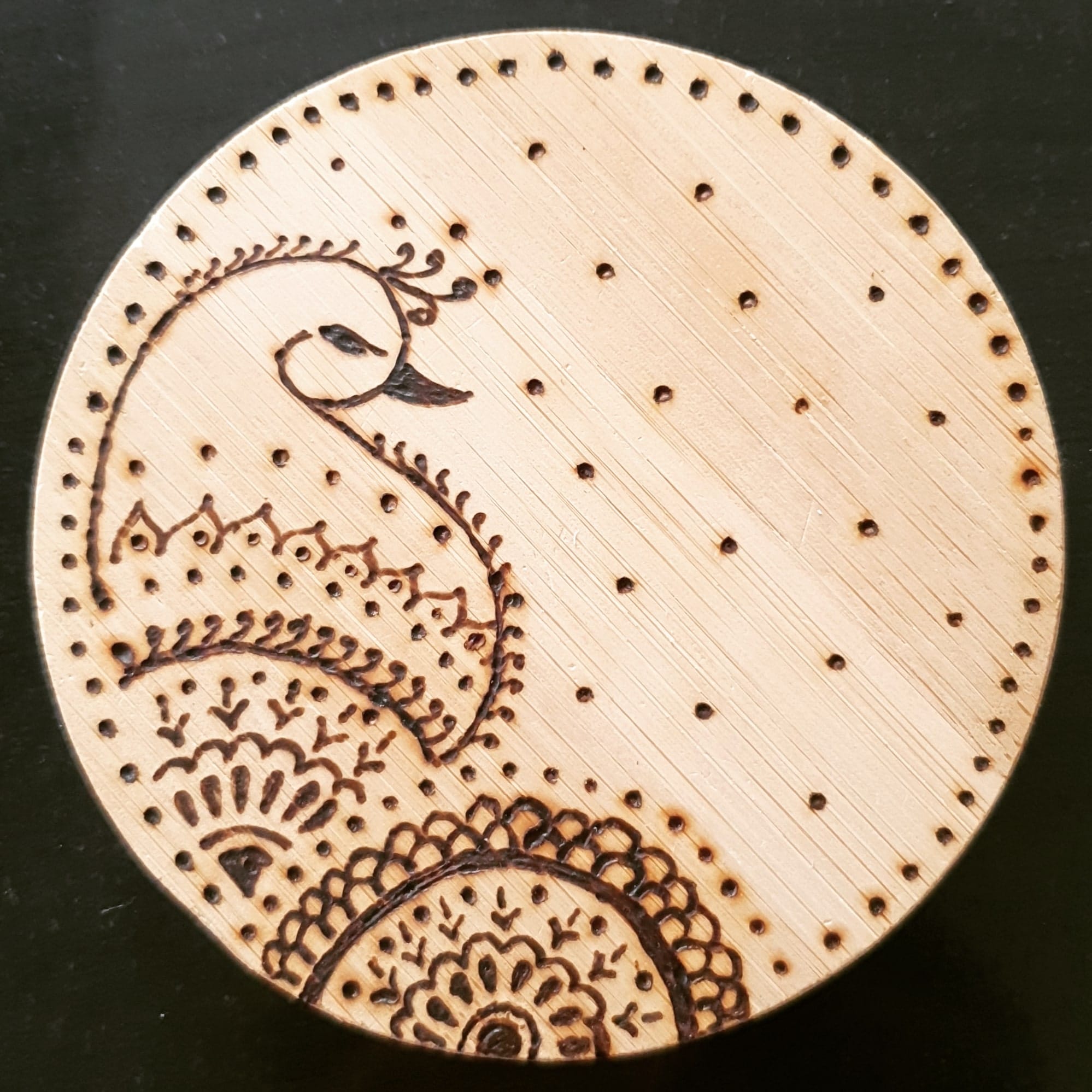 Nilambari's woodburning